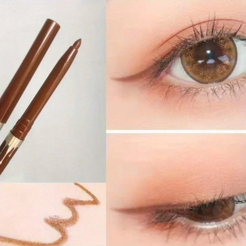Sexy Brown Eyeliner Quick Dry Waterproof Matte Eyeliner Pen Long-Lasting, Smooth Application, Perfect For Versatile Eye Makeup