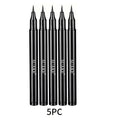 Black waterproof, sweat-proof, and smudge-proof eyeliner creates a natural look and glides on quickly and easily.