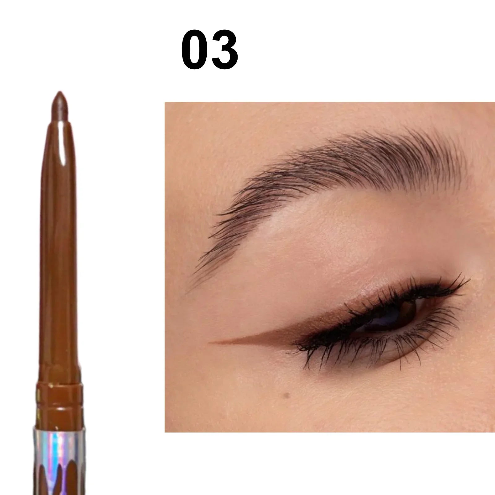 Sexy Brown Eyeliner Quick Dry Waterproof Matte Eyeliner Pen Long-Lasting, Smooth Application, Perfect For Versatile Eye Makeup